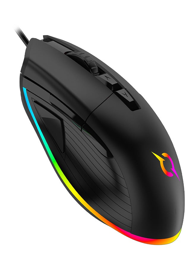 AQIRYS Acrux Gaming Mouse RGB Lighting Wired