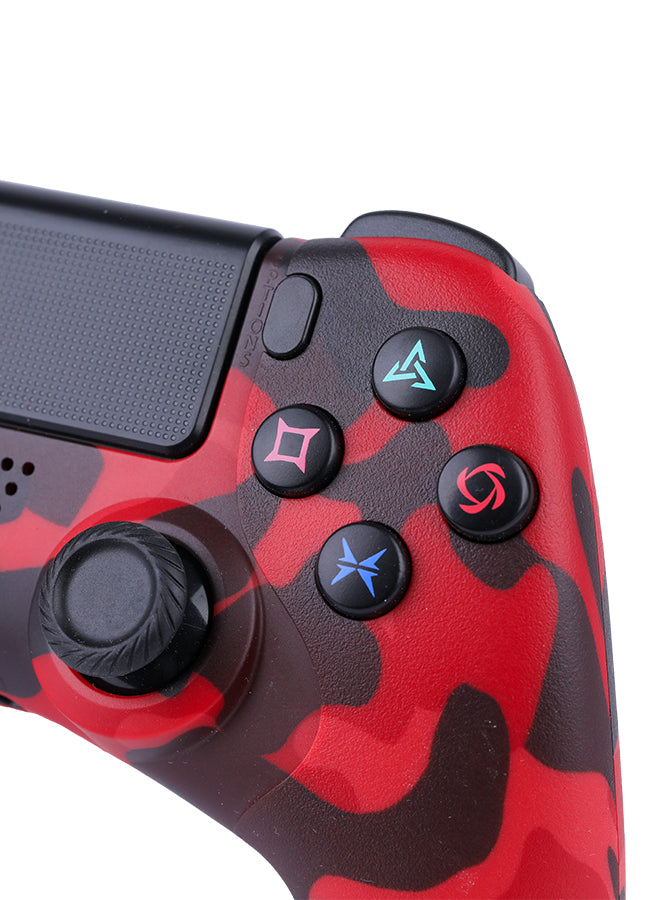 Wireless Controller for ps4 Red camouflage