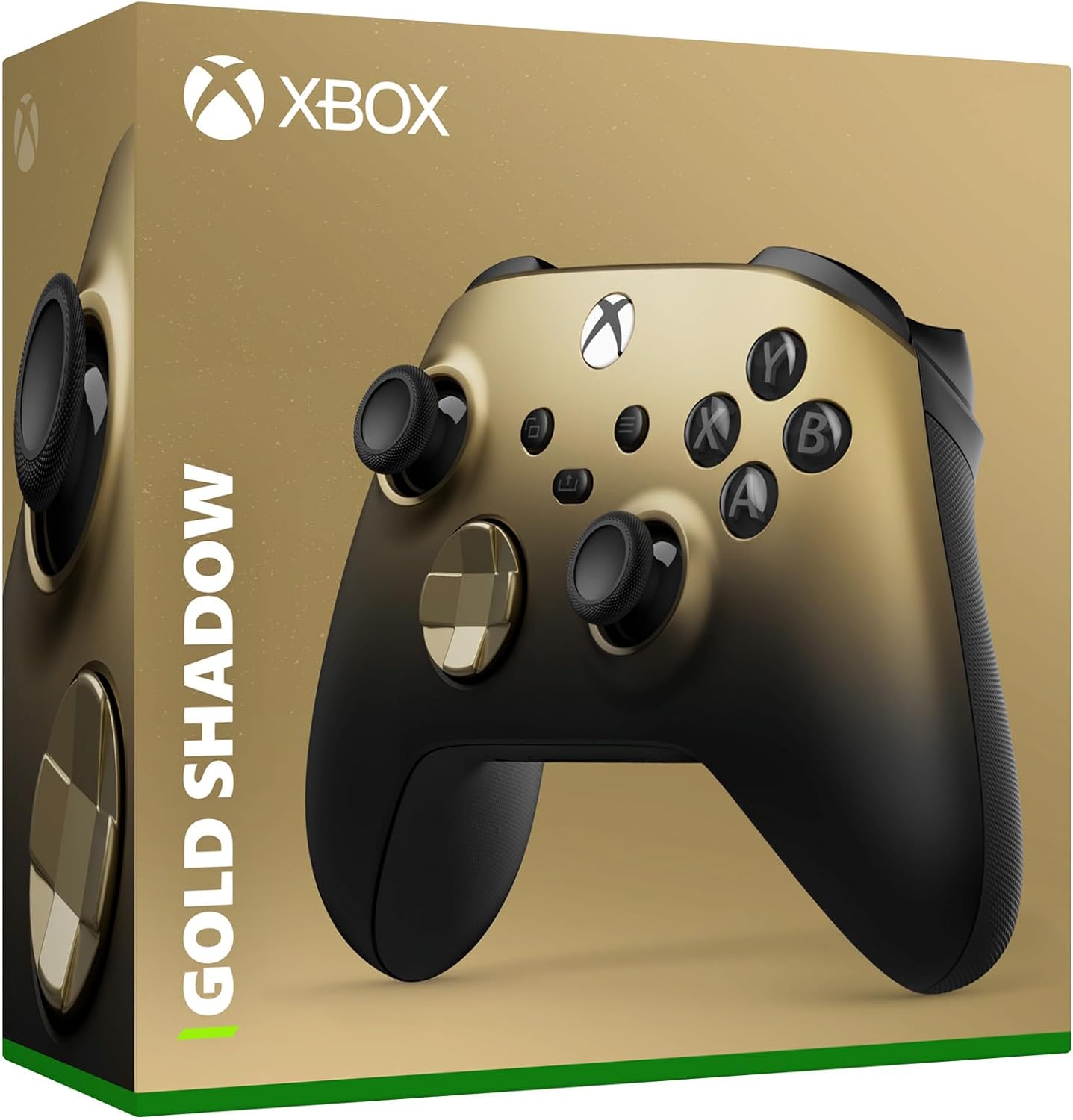 Xbox Wireless Controller For Xbox Series X|S, Xbox One, Windows10/11, Android, And iOS - Gold Shadow