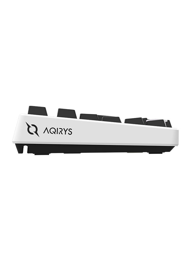 AQIRYS Mechanical RGB Gaming Keyboard Adara 96 Percent Swappable HaiMu Linear White