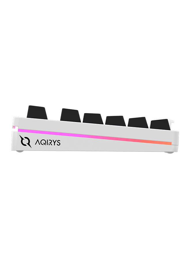 AQIRYS Aludra TKL Mechanical RGB Gaming Keyboard Swappable Gateron