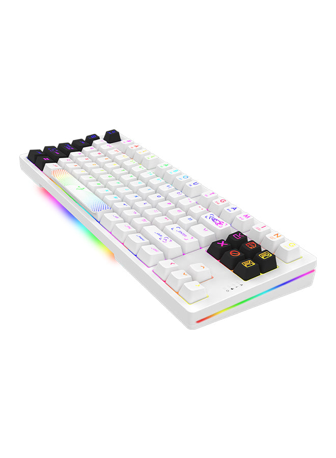 AQIRYS Aludra TKL Mechanical RGB Gaming Keyboard Swappable Gateron