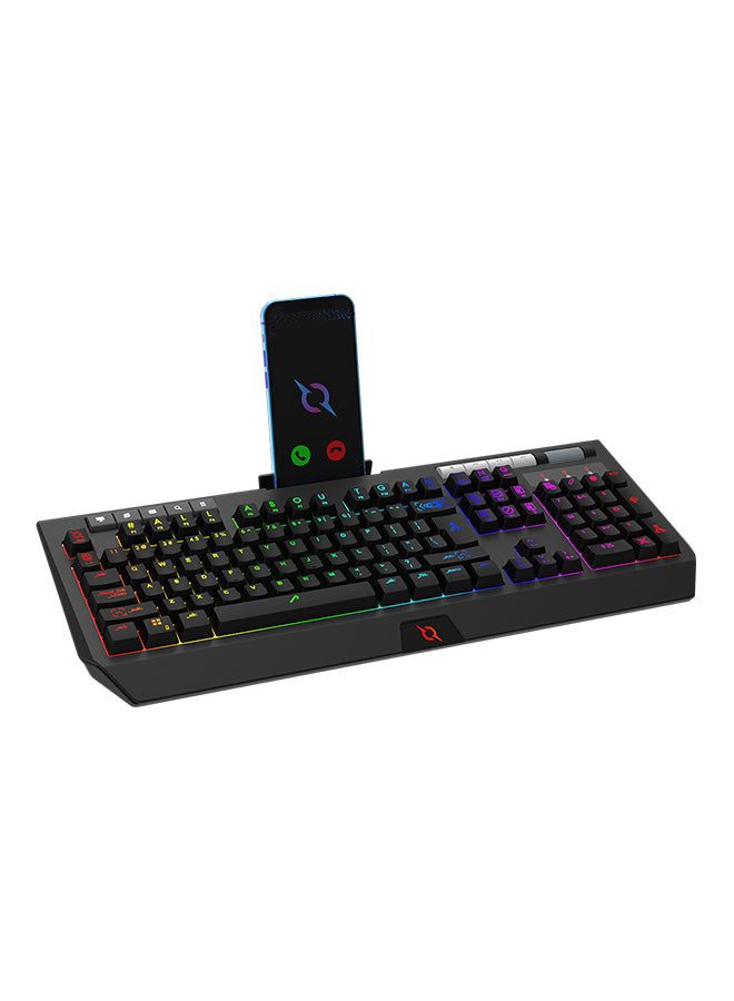 AQIRYS Capella Membrane RGB Gaming Keyboard Black