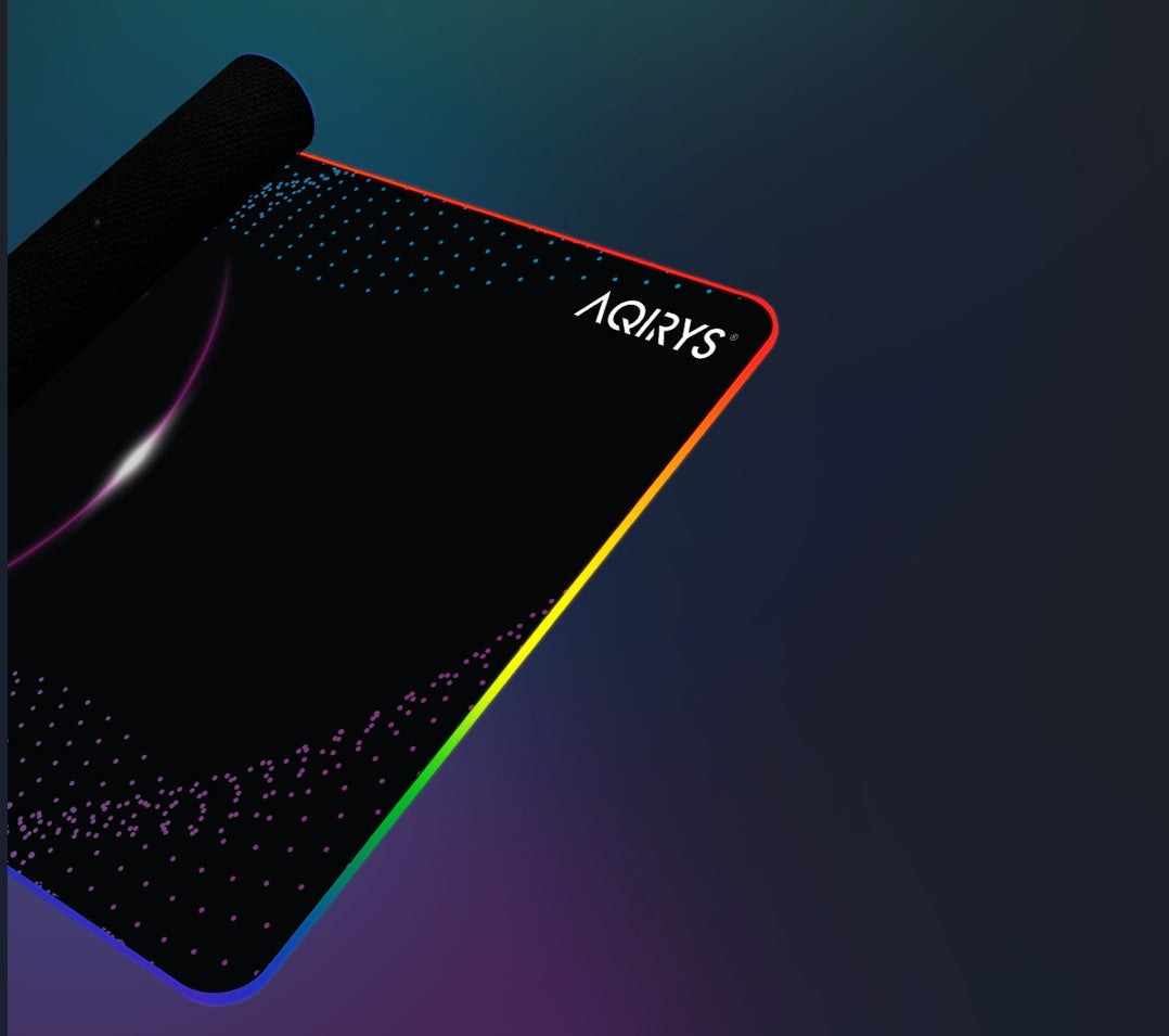 Mousepad AQIRYS Eclipse Medium RGB Gaming MD